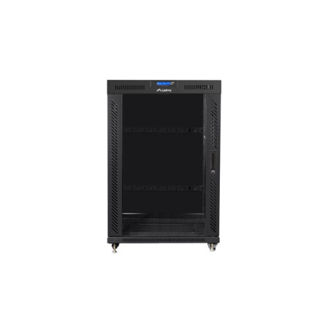 Комуникационен шкаф Lanberg rack cabinet 19" free-standing 22U - FF01-8022-12BL
