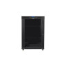 Комуникационен шкаф Lanberg rack cabinet 19" free-standing 22U - FF01-8022-12BL