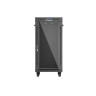 Комуникационен шкаф Lanberg Rack Cabinet 19" Free-Standing 24U - FF01-6624-12BL