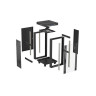 Комуникационен шкаф Lanberg Rack Cabinet 19" Free-Standing 24U - FF01-6624-12BL