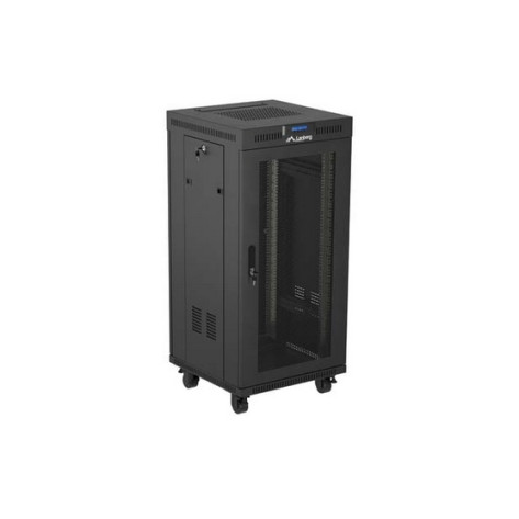 Комуникационен шкаф Lanberg Rack Cabinet 19" Free-Standing 24U - FF01-6624-23BL