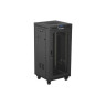 Комуникационен шкаф Lanberg Rack Cabinet 19" Free-Standing 24U - FF01-6624-23BL