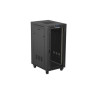 Комуникационен шкаф Lanberg Rack Cabinet 19" Free-Standing 24U - FF01-6824-12BL