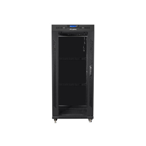 Комуникационен шкаф Lanberg rack cabinet 19" free-standing 27U  - FF01-6627-12BL