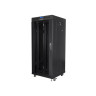 Комуникационен шкаф Lanberg rack cabinet 19" free-standing 27U  - FF01-6627-12BL