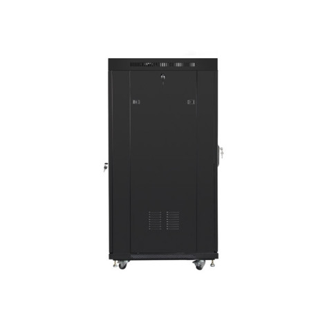 Комуникационен шкаф Lanberg rack cabinet 19" free-standing 27U - FF01-8227-12BL