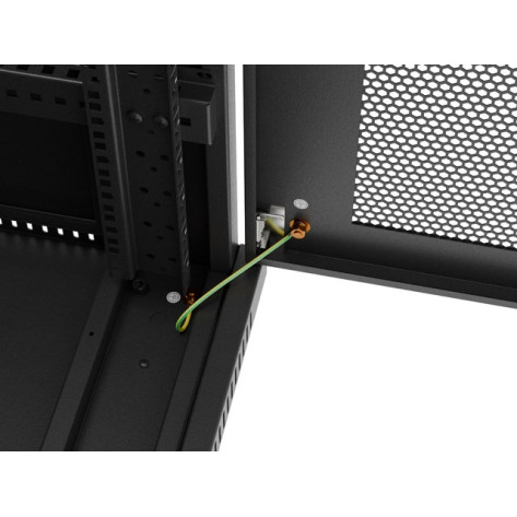 Комуникационен шкаф Lanberg rack cabinet 19" free-standing 37U - FF01-6637-23BL