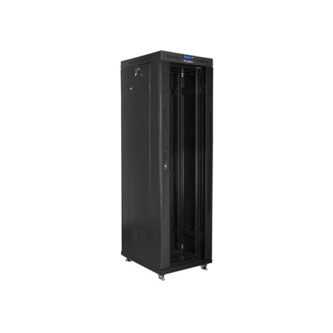 Комуникационен шкаф Lanberg rack cabinet 19" free-standing 42U - FF01-6842-12BL