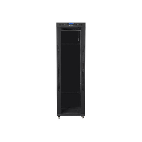 Комуникационен шкаф Lanberg rack cabinet 19" free-standing 42U - FF01-6842-12BL