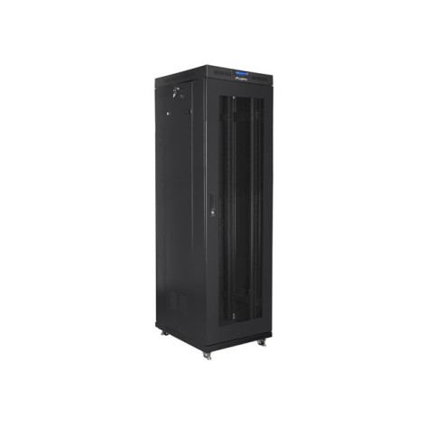 Комуникационен шкаф Lanberg rack cabinet 19" free-standing 42U - FF01-6842-23BL