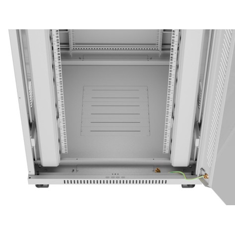 Комуникационен шкаф Lanberg rack cabinet 19" free-standing 42U - FF01-8042-12SL