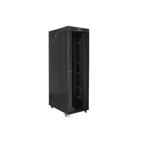 Комуникационен шкаф Lanberg rack cabinet 19" free-standing 42U - FF01-8242-12BL