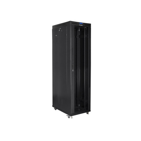 Комуникационен шкаф Lanberg rack cabinet 19" free-standing 47U - FF01-8047-12BL