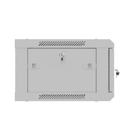 Комуникационен шкаф Lanberg rack cabinet 19" wall-mount 4U  - WF01-6404-00S