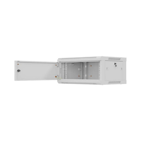 Комуникационен шкаф Lanberg rack cabinet 19" wall-mount 4U  - WF01-6404-00S
