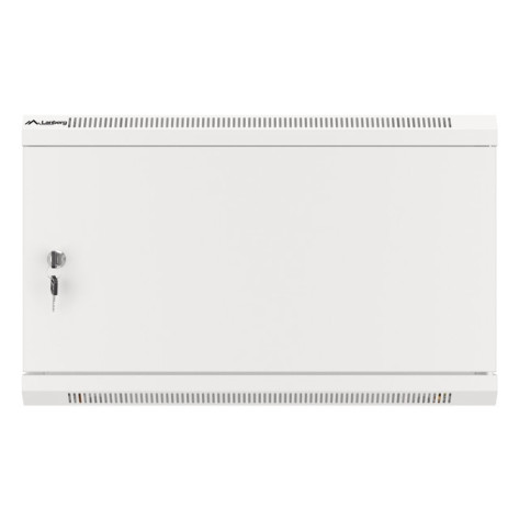 Комуникационен шкаф Lanberg rack cabinet 19" wall-mount 6U - WF01-6606-00S