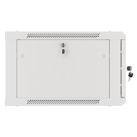 Комуникационен шкаф Lanberg rack cabinet 19" wall-mount 6U - WF01-6606-00S