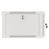 Комуникационен шкаф Lanberg rack cabinet 19" wall-mount 6U - WF01-6606-00S