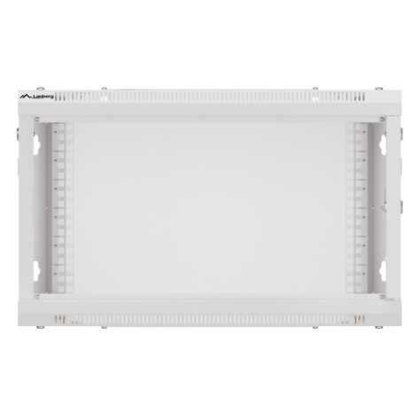 Комуникационен шкаф Lanberg rack cabinet 19" wall-mount 6U - WF01-6606-00S
