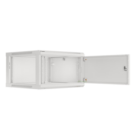 Комуникационен шкаф Lanberg rack cabinet 19" wall-mount 6U - WF01-6606-00S