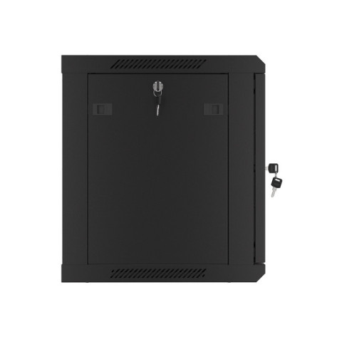 Комуникационен шкаф Lanberg rack cabinet 19" wall-mount 9U - WF01-6409-00B