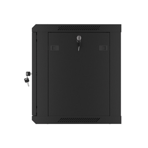 Комуникационен шкаф Lanberg rack cabinet 19" wall-mount 9U - WF01-6409-00B