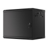 Комуникационен шкаф Lanberg rack cabinet 19" wall-mount 9U - WF01-6409-00B