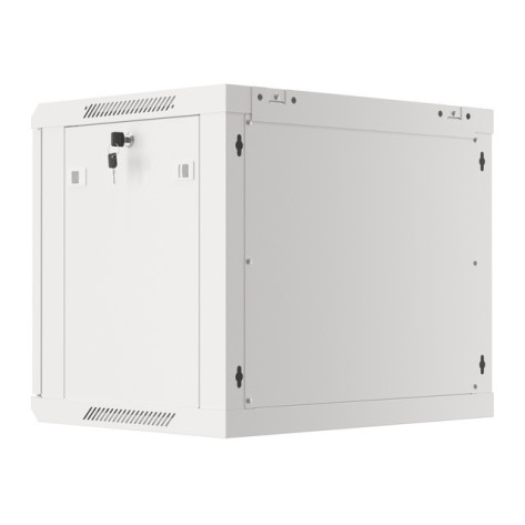 Комуникационен шкаф Lanberg rack cabinet 19" wall-mount 9U - WF01-6409-00S