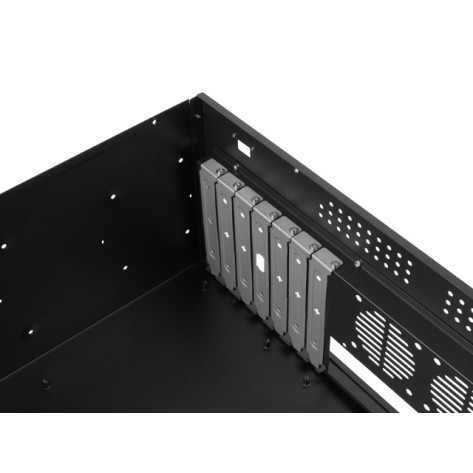 Комуникационен шкаф Lanberg rackmount server chassis atx 350 - SC01-3504-10B