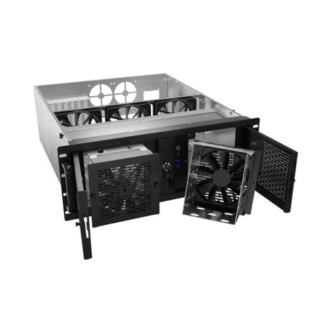Кутия за сървър Lanberg Rackmount server chassis ATX 520 - SC01-5204-12B