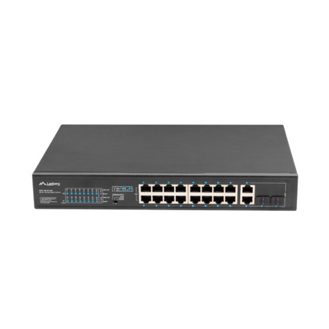 Комутатор Lanberg switch 16x 100mb poe+ - RSFE-16P-2C-250