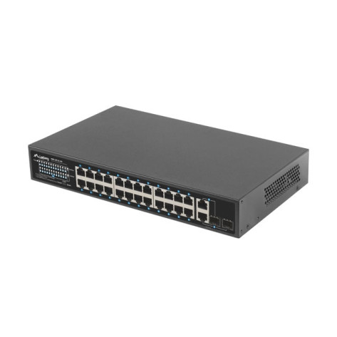 Комутатор Lanberg Switch 24 x 100MB POE+ - RSFE-24P-2C-250