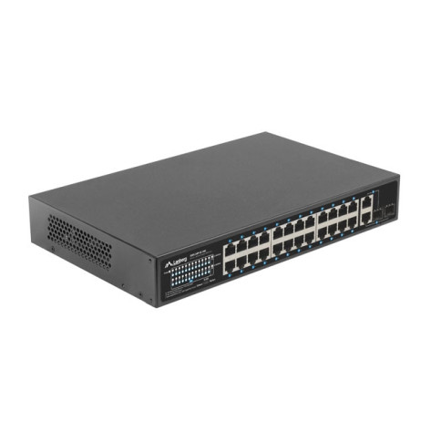 Комутатор Lanberg switch 24x 100mb poe+ - RSFE-24P-2C-360