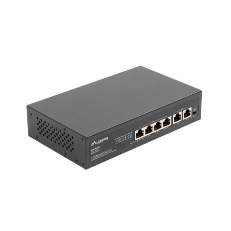 Комутатор Lanberg switch 4x 100mb poe+ - RSFE-4P-2FE-60