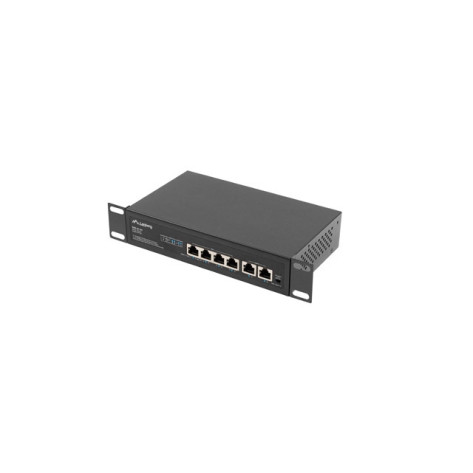 Комутатор Lanberg switch 4x 100mb poe+ - RSFE-4P-2FE-60