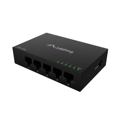 Комутатор Lanberg switch DSM1-1005 5-port - DSM1-1005