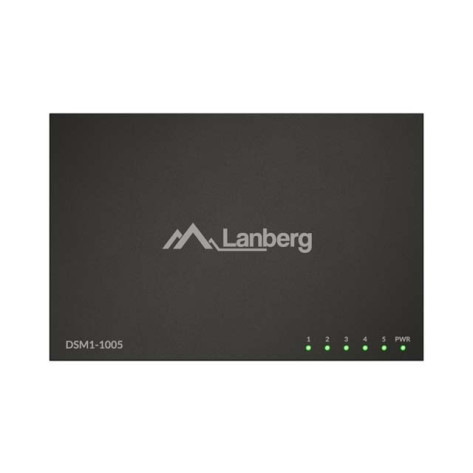 Комутатор Lanberg switch DSM1-1005 5-port - DSM1-1005