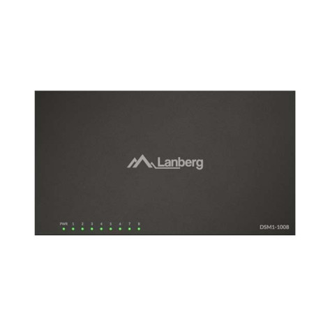 Комутатор Lanberg switch DSM1-1008 8-port - DSM1-1008