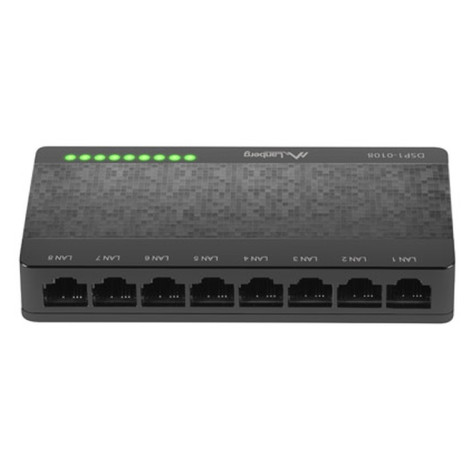 Комутатор Lanberg switch DSP1-0108 8-port - DSP1-0108