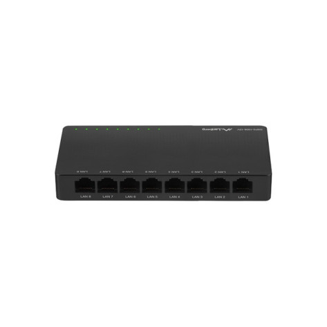 Комутатор Lanberg switch dsp2-1008-12v 8x 1GB - DSP2-1008-12V
