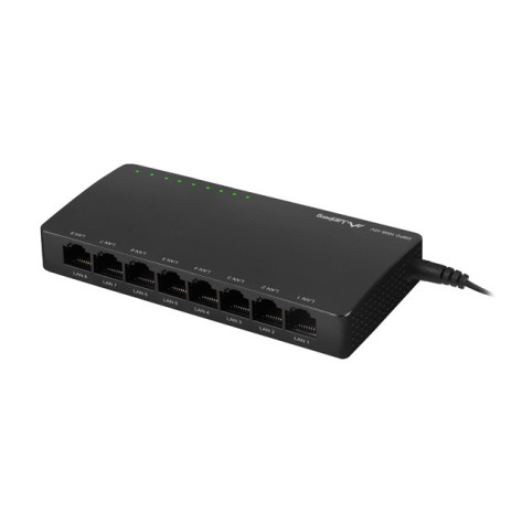 Комутатор Lanberg switch dsp2-1008-12v 8x 1GB - DSP2-1008-12V