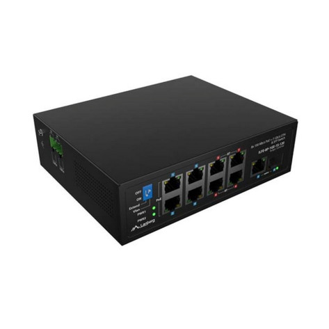 Комутатор Lanberg Switch ILFE-8P-1Ge-1S-120 POE 4 x BT 4 x AT SFP - ILFE-8P-1GE-1S-120