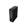 Комутатор Lanberg Switch ILGE-8P-2S-120 POE 4 x BT 4 x AT 2 x SFP DIN Unmanagment Gigabit Ethernet - ILGE-8P-2S-120