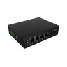 Комутатор Lanberg Switch Light Industrial POE 1 x BT 3 x AT 2 x SFP DIN Unmanagment Gigabit Ethernet - ILGE-4P-2S-90