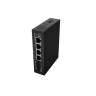 Комутатор Lanberg Switch Light Industrial POE 1 x BT 3 x AT 2 x SFP DIN Unmanagment Gigabit Ethernet - ILGE-4P-2S-90