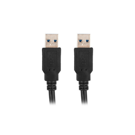 Кабел Lanberg USB-A M - CA-USBA-30CU-0010-BK