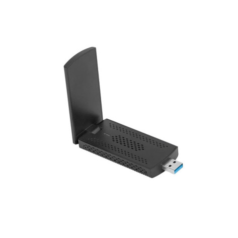 Адаптер Lanberg USB adapter wireless network card nc-3000-wi ax3000 tri-band 2x internal antennas - NC-3000-WI