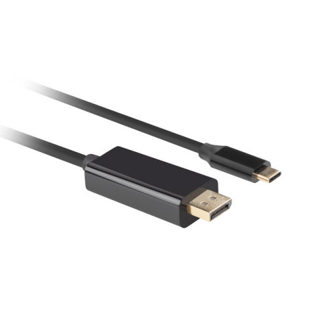 Кабел Lanberg USB-C  - CA-CMDP-10CU-0018-BK