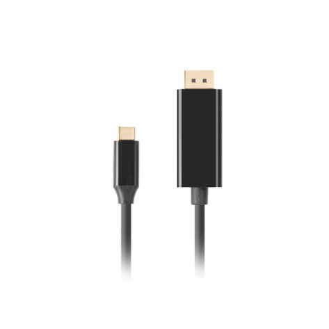 Кабел Lanberg USB-C  - CA-CMDP-10CU-0018-BK