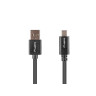 Кабел Lanberg USB-C - CA-USBO-15CU-0010-BK